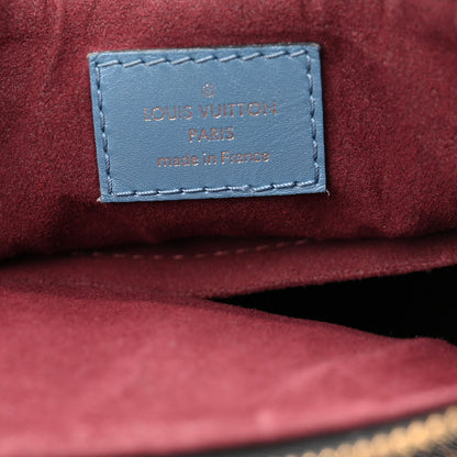 Louis Vuitton Monogram Beaubourg Hobo Mini Bordeaux Red Peach Safran Blue Jean Blue 6 of 11