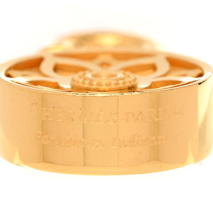 Hermes Lotus Cadena Lock Gold 3 of 4