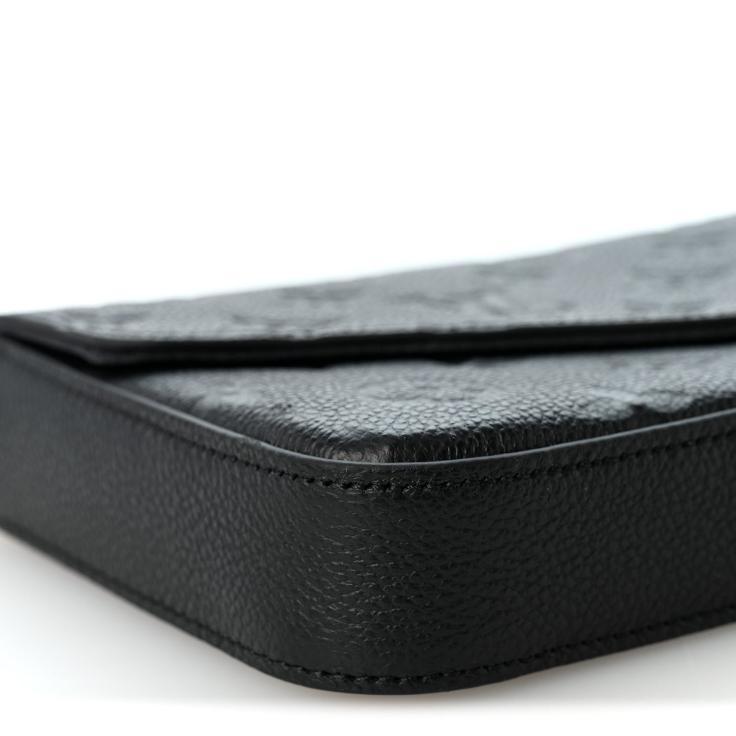 Empreinte Pochette Felicie Chain Wallet Black