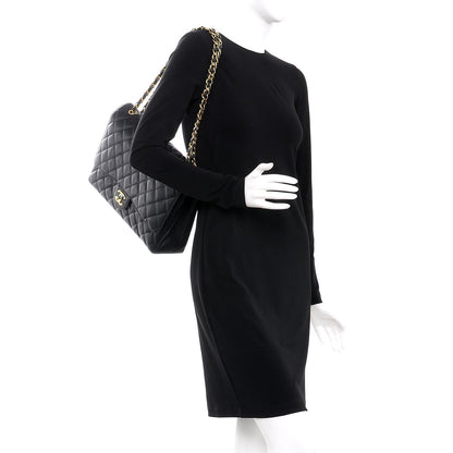 Chanel Caviar Quilted Maxi Double Flap Black 2 of 16