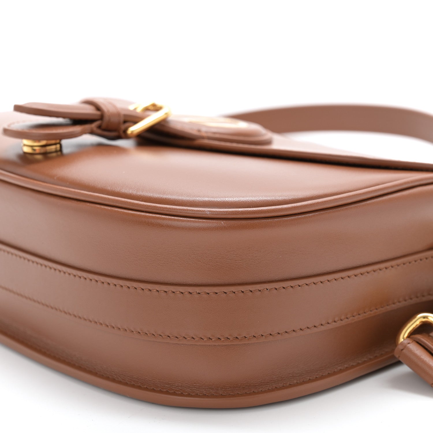 Christian Dior Box Calfskin Medium Bobby Flap Camel 10 of 12