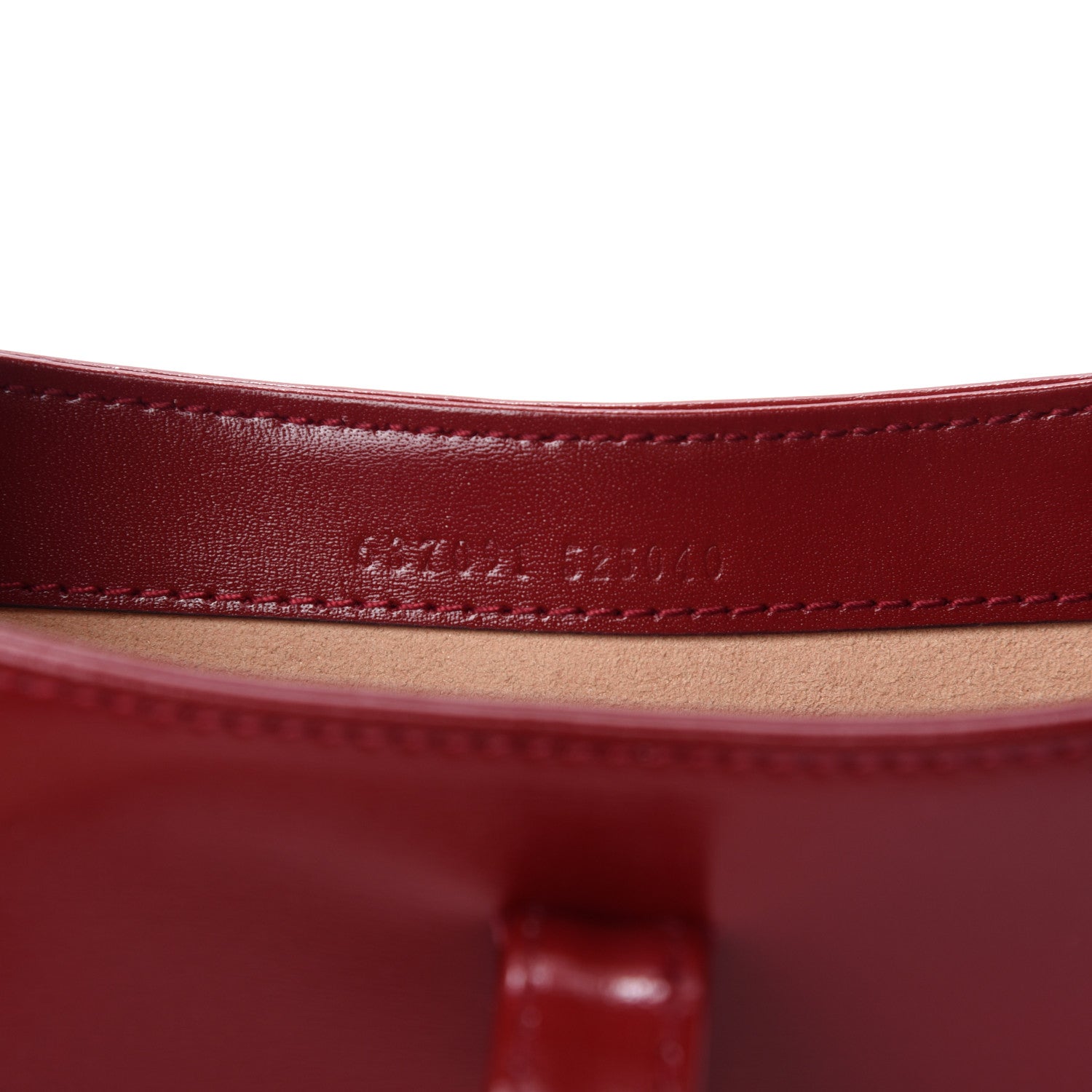 Gucci Boarded Dyana Lux Calfskin Mini Jackie 1961 Hobo New Cherry Red 9 of 10