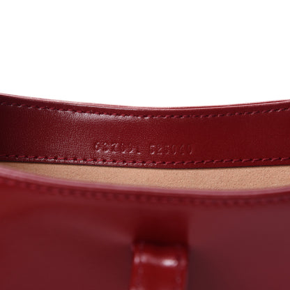 Gucci Boarded Dyana Lux Calfskin Mini Jackie 1961 Hobo New Cherry Red 9 of 10