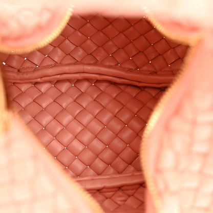 Bottega Veneta Lambskin Padded Intrecciato Mini Jodie Peachy 5 of 9