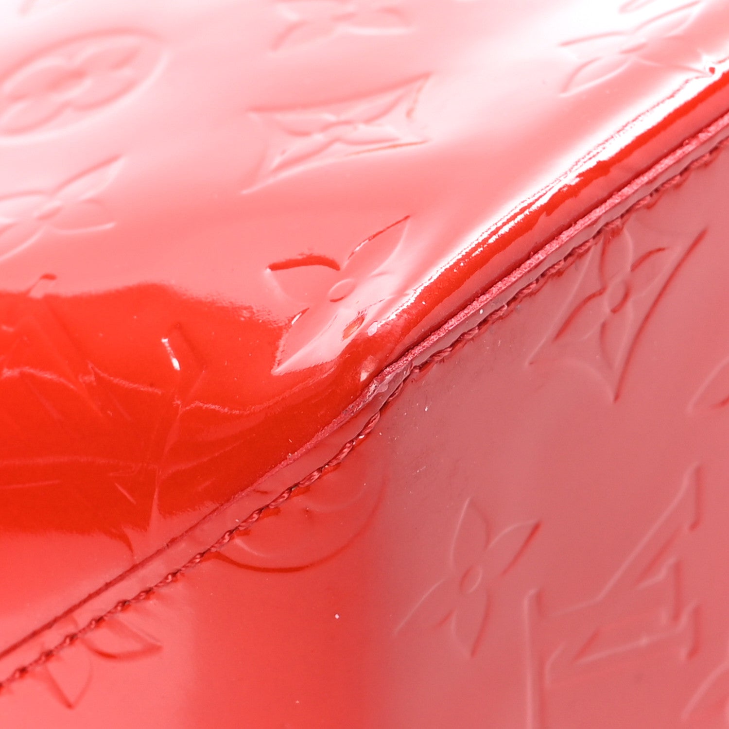 Louis Vuitton Vernis Reade PM Rouge 10 of 11