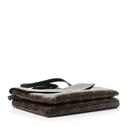 Louis Vuitton Monogram Twice Pochette Black 4 of 10