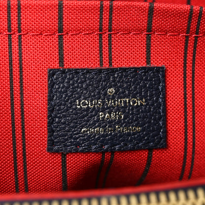 Louis Vuitton Empreinte Montaigne MM Marine Rouge 6 of 9