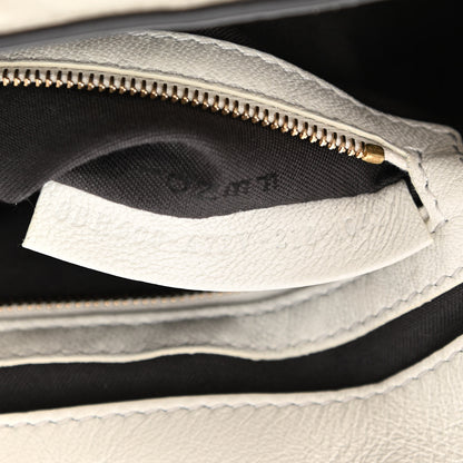 Fendi Nappa FF 1974 Embossed Baguette White 7 of 10