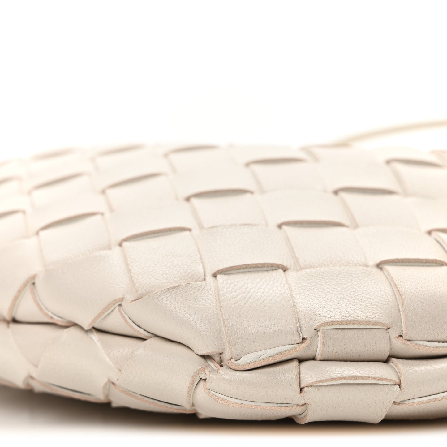 Nappa Intrecciato Mini Sardine Bag Chalk