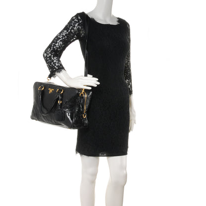 Prada Vitello Shine Tote Nero Black 2 of 9