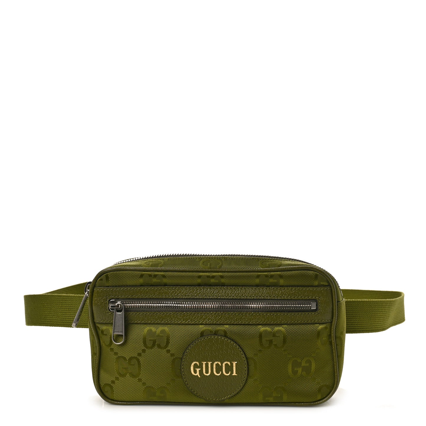 Econyl Nylon Monogram Off The Grid Belt Bag Juniper Green