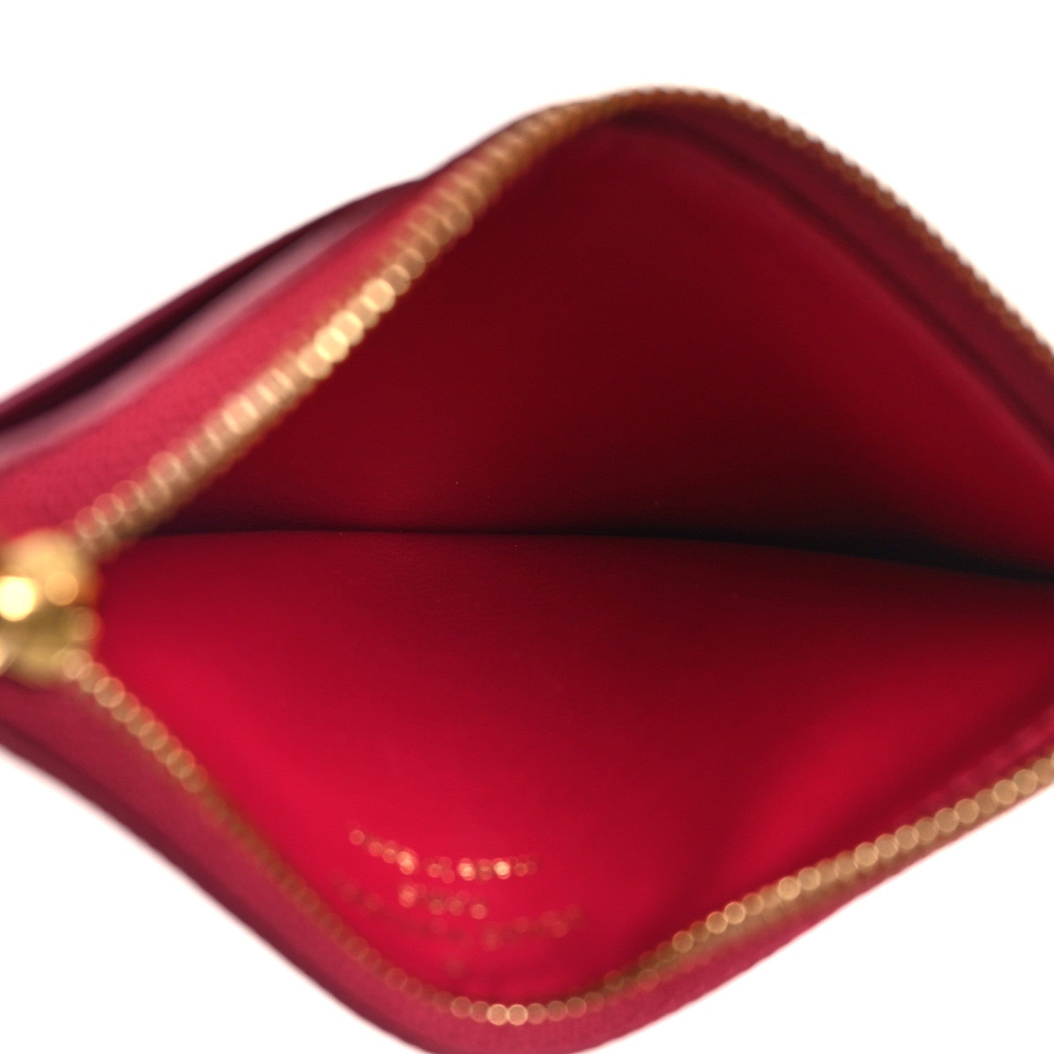Louis Vuitton Monogram Zipped Card Holder Fuchsia 5 of 7