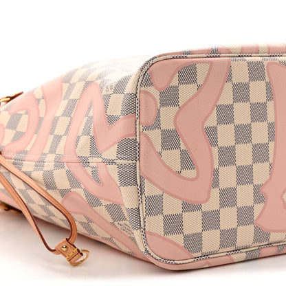 Louis Vuitton Damier Azur Tahitienne Neverfull MM 10 of 12