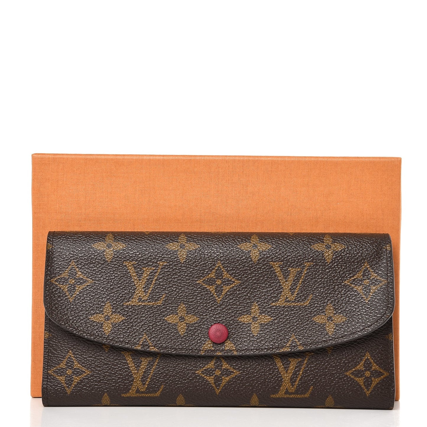 Monogram Emilie Wallet Fuchsia