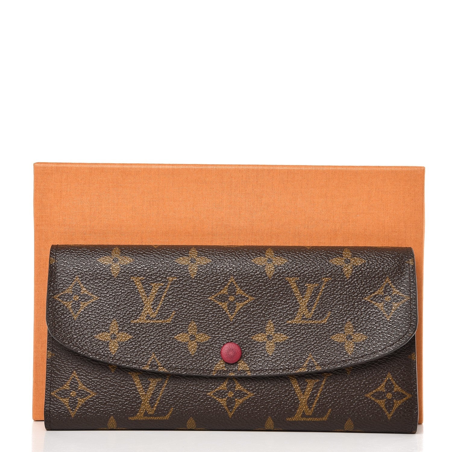 Louis Vuitton Monogram Emilie Wallet Fuchsia 8 of 8