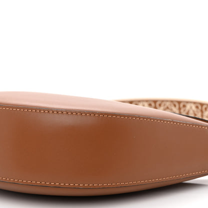 Loewe Satin Calfskin Jacquard Luna Bag Pecan 12 of 12