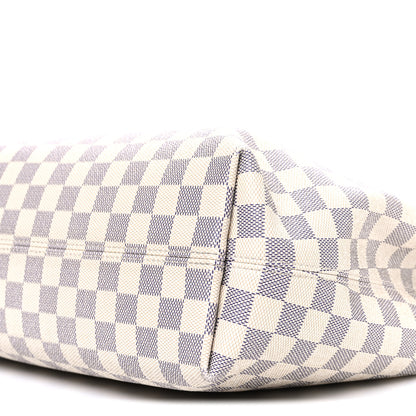 Louis Vuitton Damier Azur Graceful PM Rose Ballerine 9 of 10
