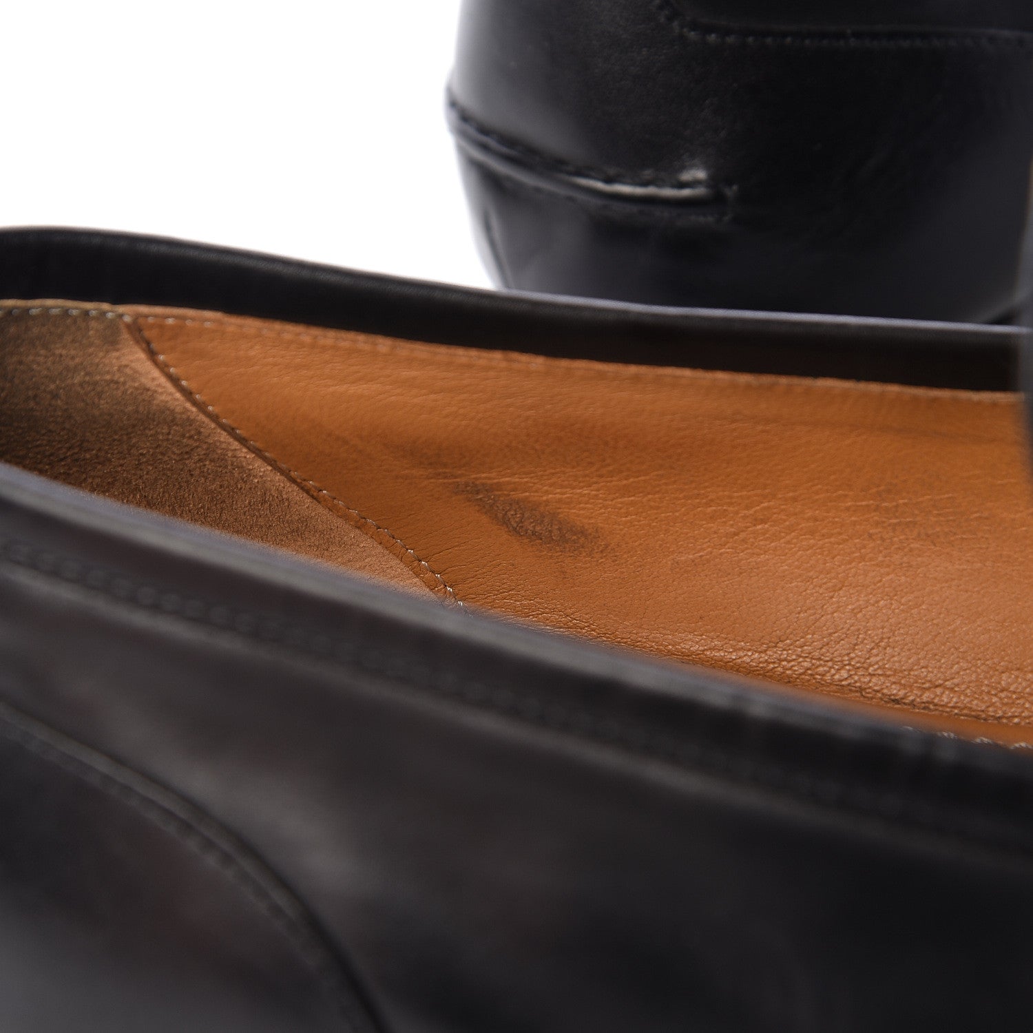 Gucci Calfskin Horsebit Mens Jordaan Loafers 11 Black 18 of 21