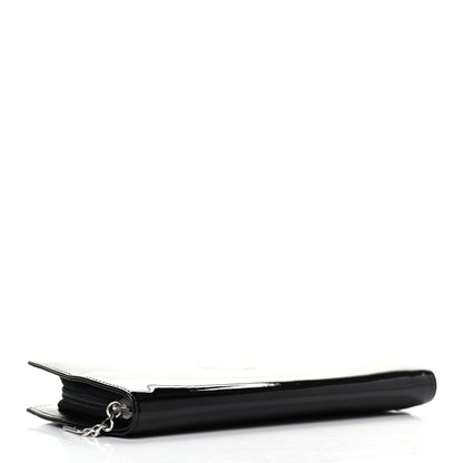 Chanel Patent Trousse Maquil Wallet Black 3 of 7