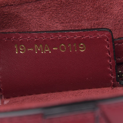 Christian Dior Calfskin Saddle Bag Scarlet 7 of 11