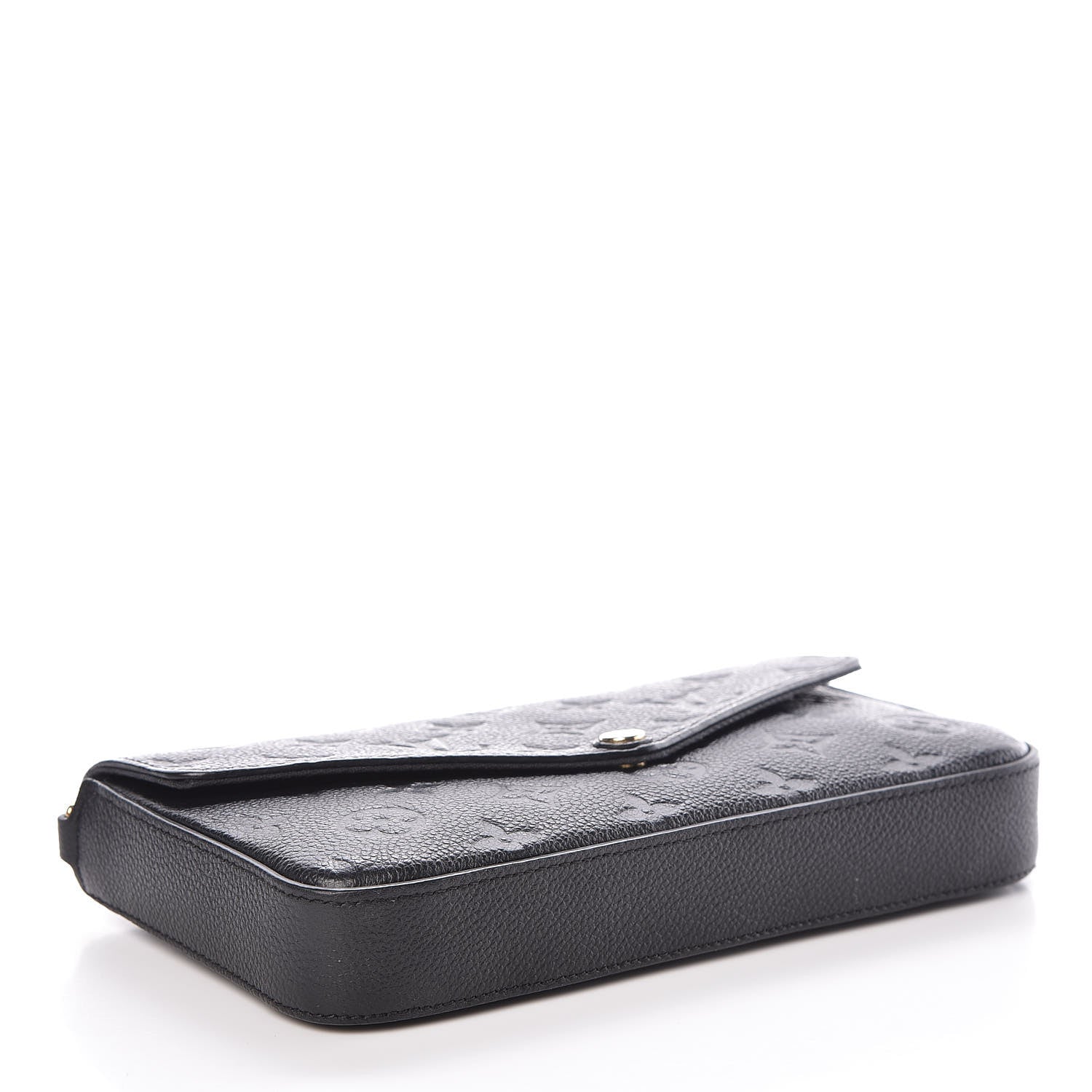 Louis Vuitton Empreinte Pochette Felicie Chain Wallet Black 4 of 9