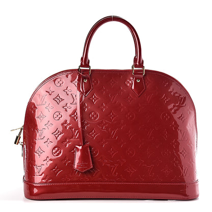 Louis Vuitton Vernis Alma GM Pomme D'Amour 2 of 11