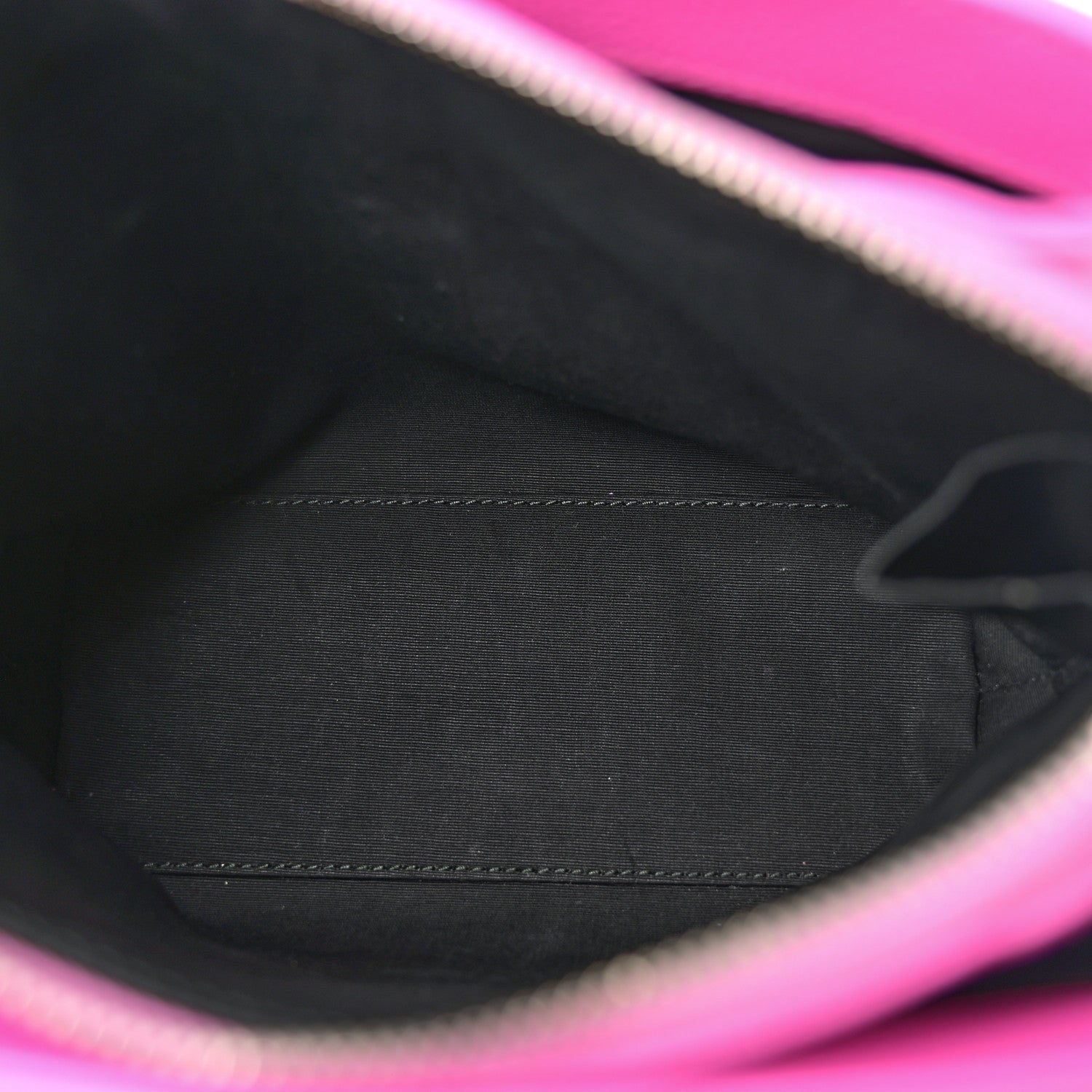 Balenciaga Grained Calfskin Le Dix Mini Soft Cartable Rose Fluo 6 of 16