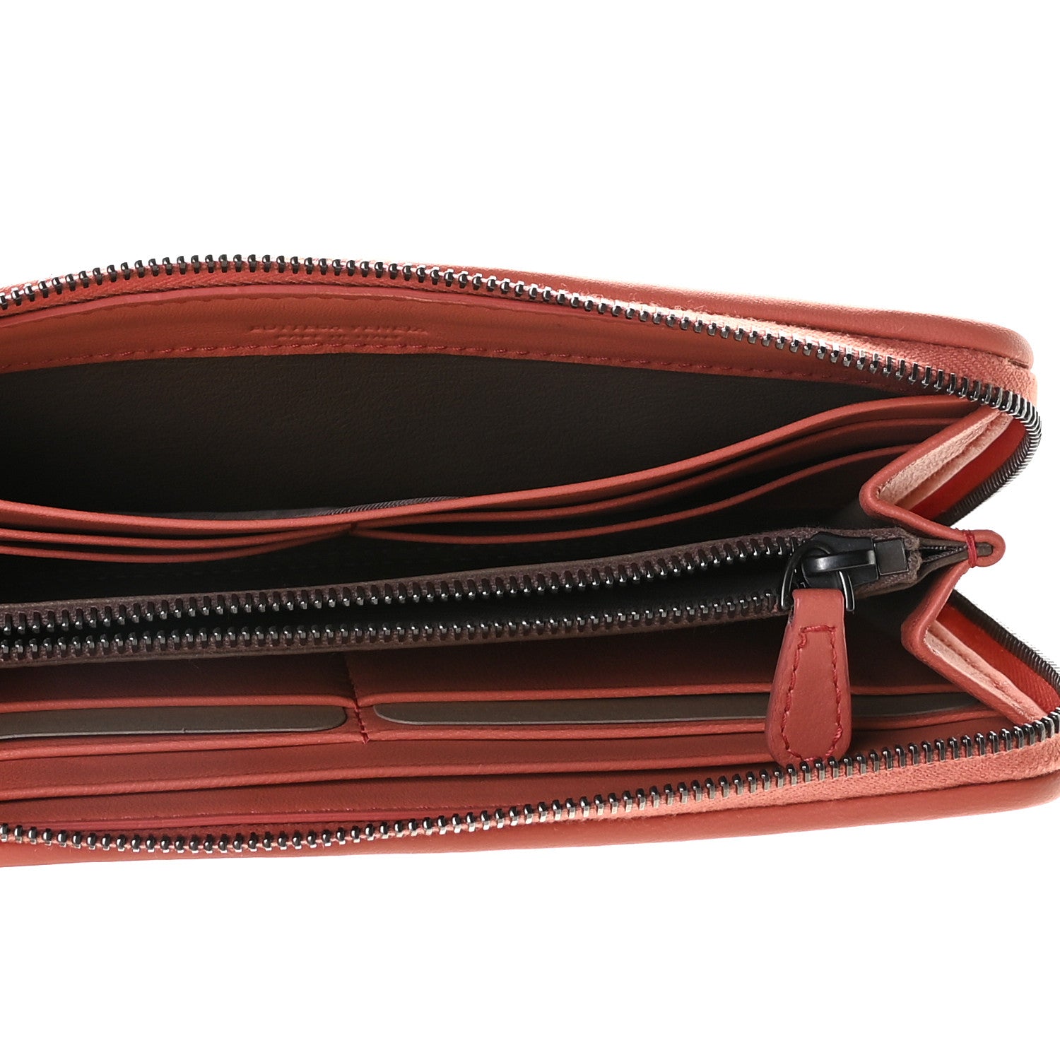 Bottega Veneta Nappa Intrecciato Zip Around Wallet Pompei 5 of 10