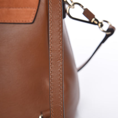 Chloe Suede Calfskin Mini Faye Backpack Tan 9 of 14