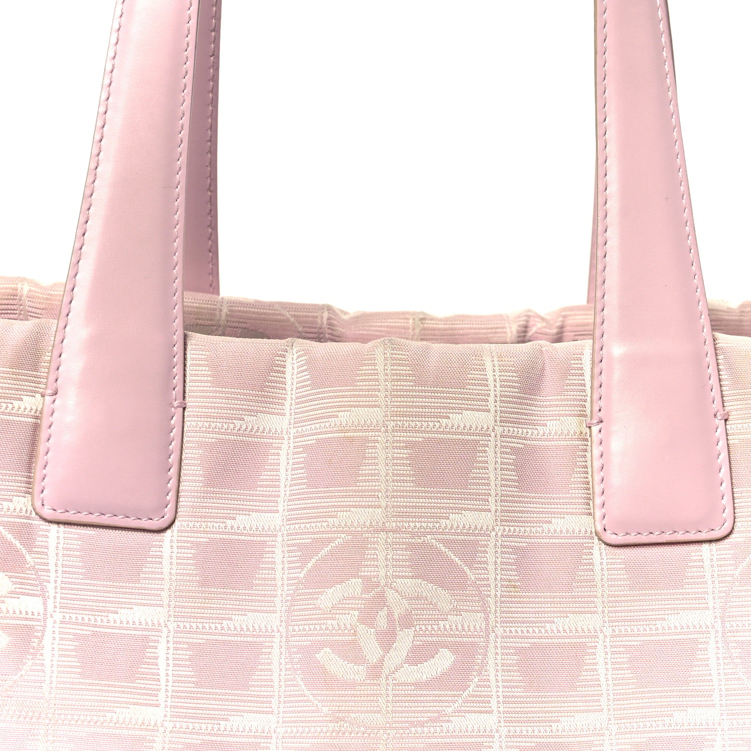 Chanel Nylon Medium Travel Tote Pink 11 of 16