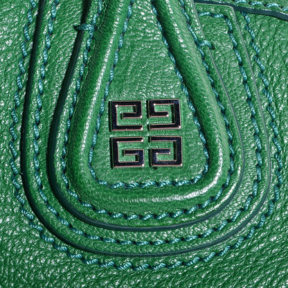 Givenchy Sugar Goatskin Micro Nightingale Emerald 7 of 9
