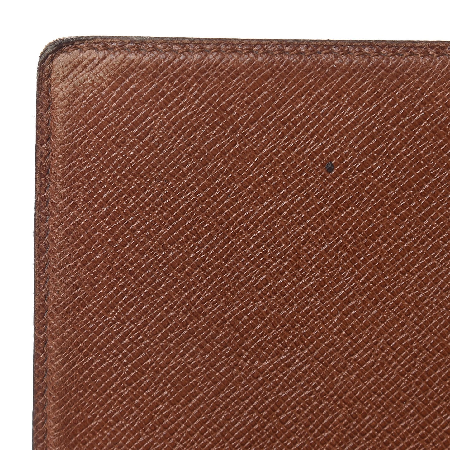 Monogram Checkbook Holder Wallet