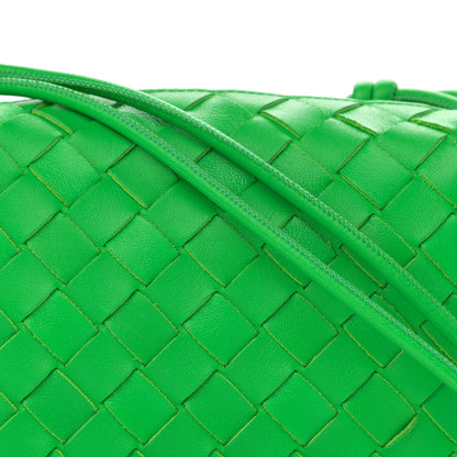 Bottega Veneta Nappa Intrecciato Mini Loop Camera Bag Parakeet 7 of 9
