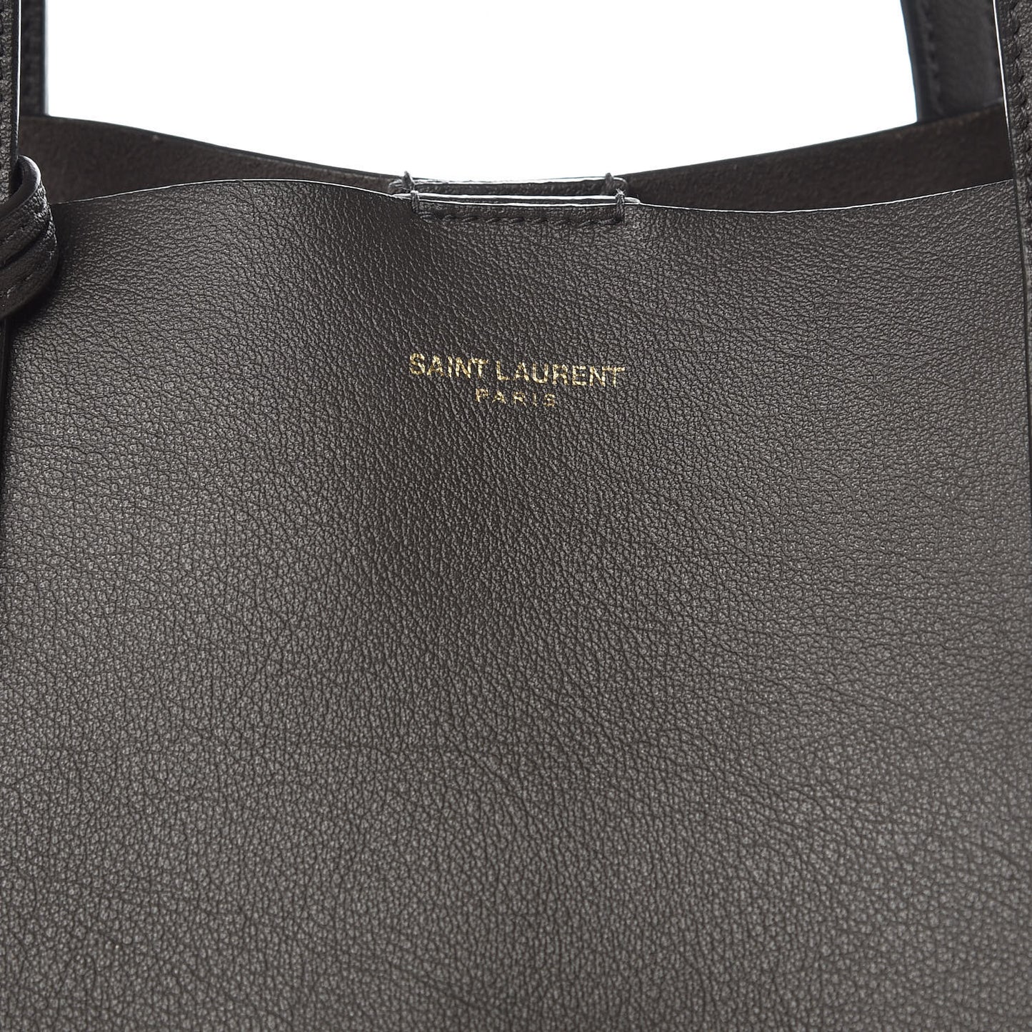 Calfskin Large Shopping Tote Dark Grey