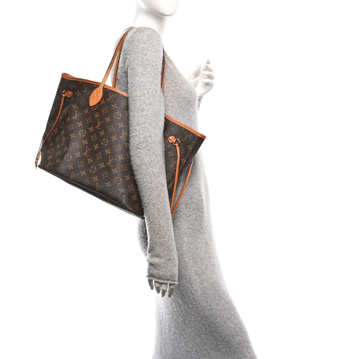 Louis Vuitton Monogram Neo Neverfull MM Pivoine 2 of 12