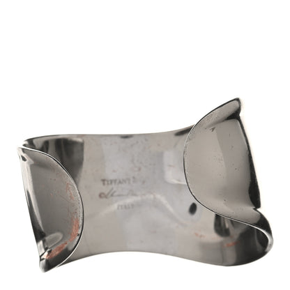 Tiffany Ruthenium Small Elsa Peretti Left Wrist Bone Cuff Bracelet 3 of 6
