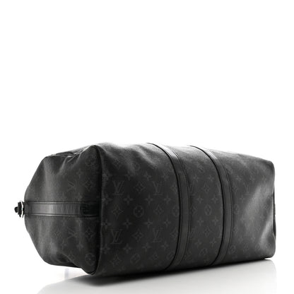 Louis Vuitton X FUJIWARA Monogram Eclipse Flash Fragment Keepall Bandouliere 45 3 of 14