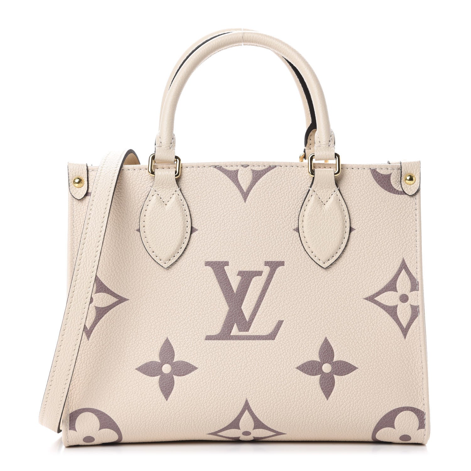 Louis Vuitton Empreinte Monogram Giant Onthego PM Creme Bois De Rose 1 of 11