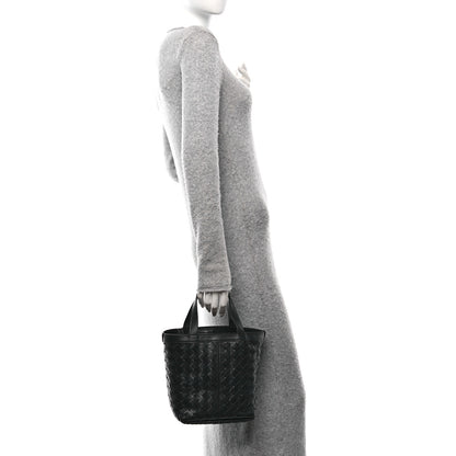 Bottega Veneta Nappa Intrecciato Small Flip Flap Tote Black 2 of 10