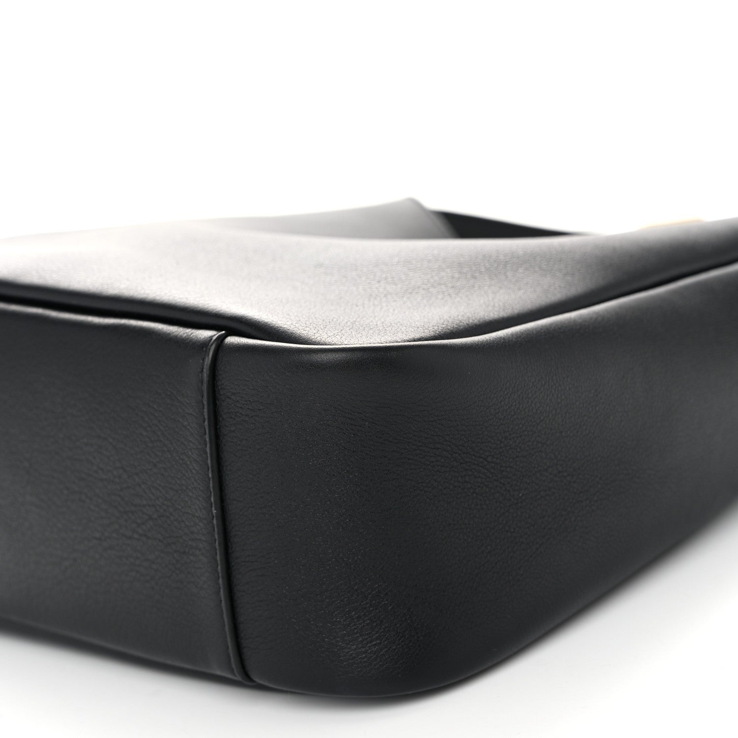 Saint Laurent Grained Calfskin Small Le 5 A 7 Soft Hobo Black 9 of 9