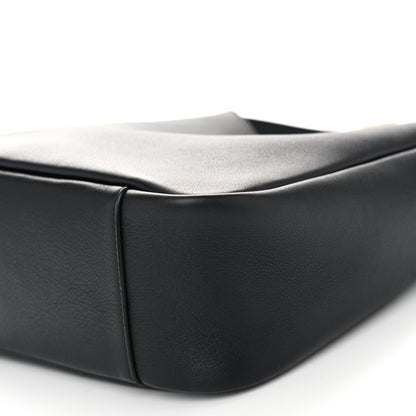 Saint Laurent Grained Calfskin Small Le 5 A 7 Soft Hobo Black 9 of 9