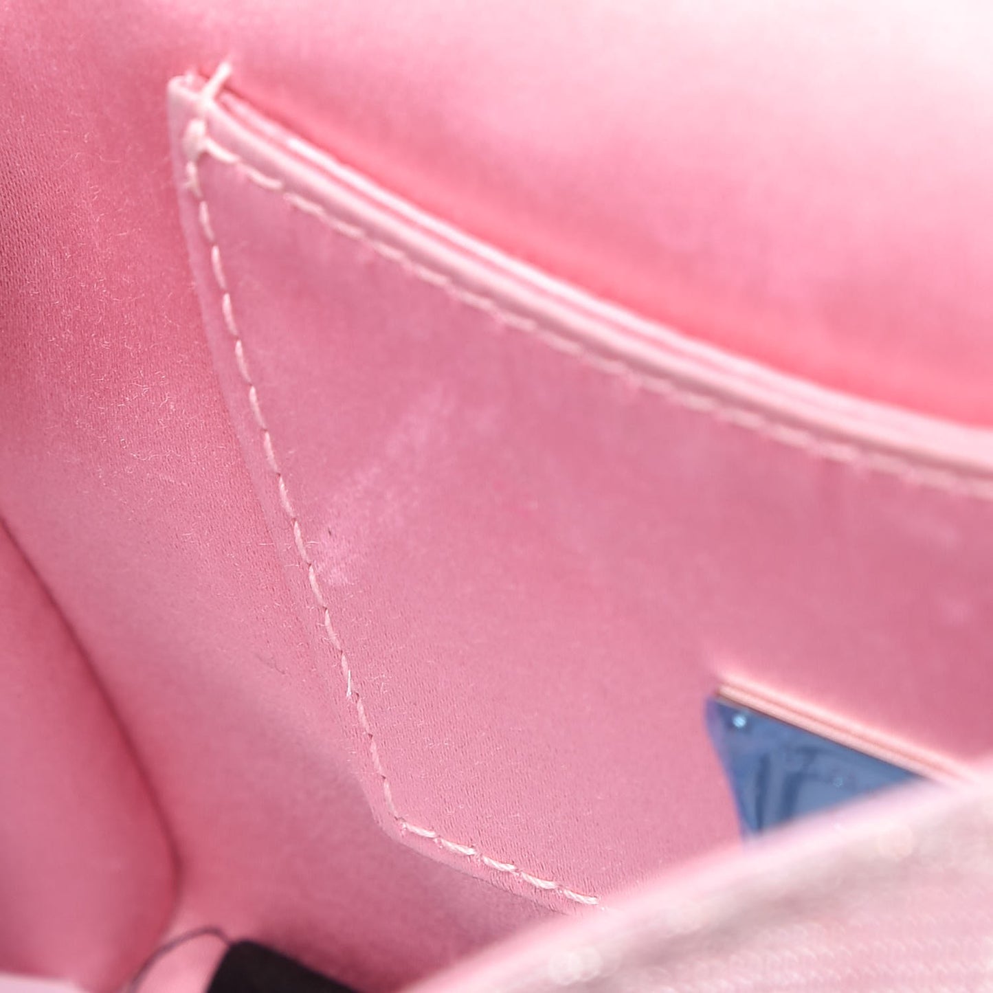 Metallic Lurex Fabric Crystal Mini Miss Sicily Shoulder Bag Pink