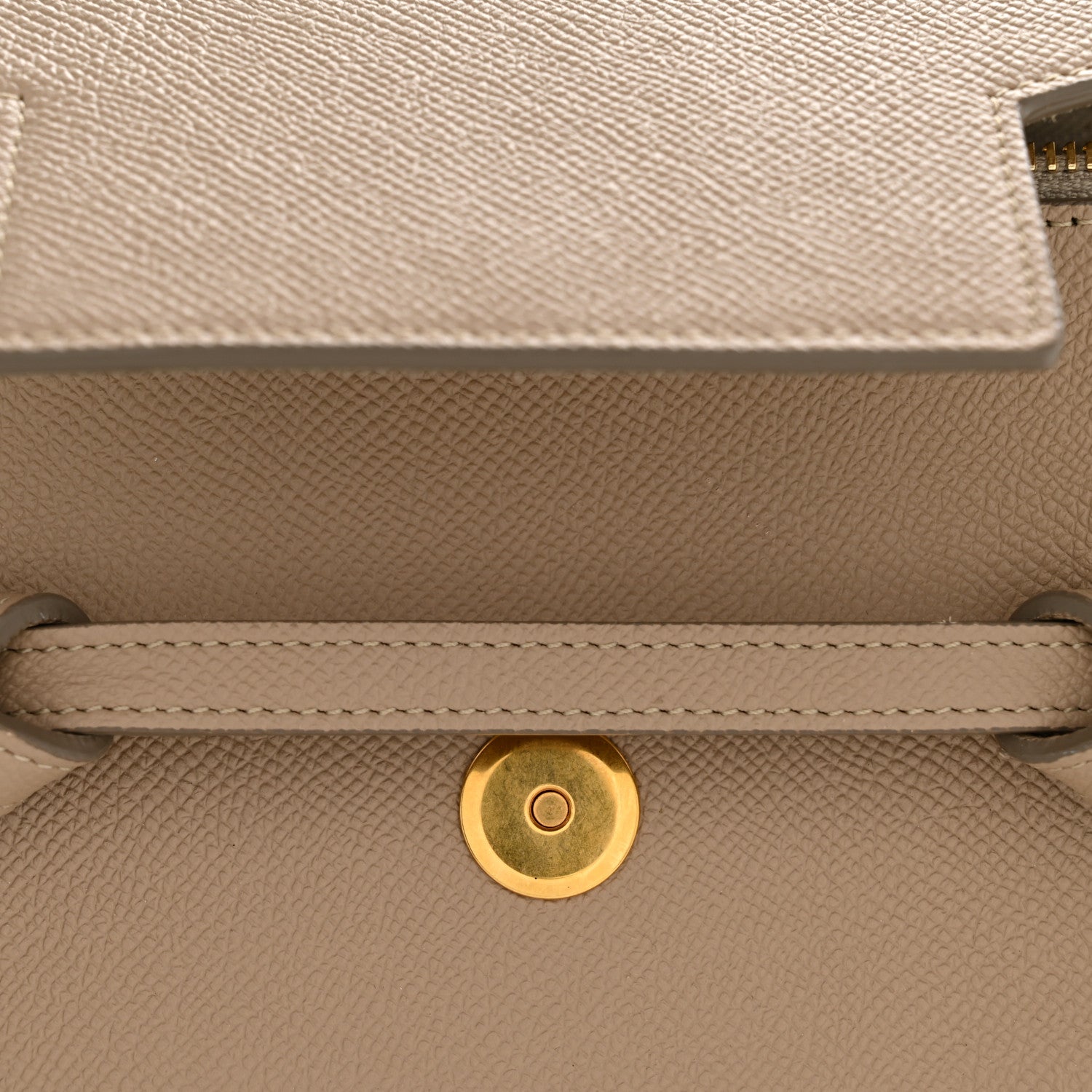Celine Grained Calfskin Nano Belt Bag Light Taupe 12 of 12