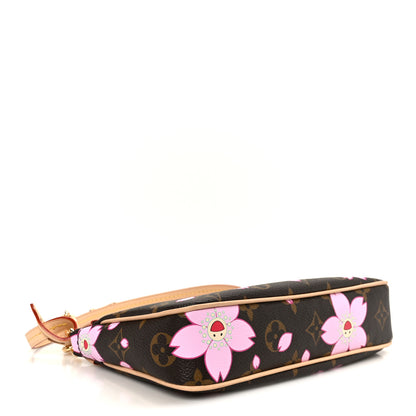 Louis Vuitton LV X TM Monogram Pochette Accessories Sakura Brown 4 of 12