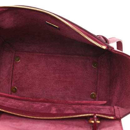 Celine Grained Calfskin Mini Belt Bag Plum 4 of 11