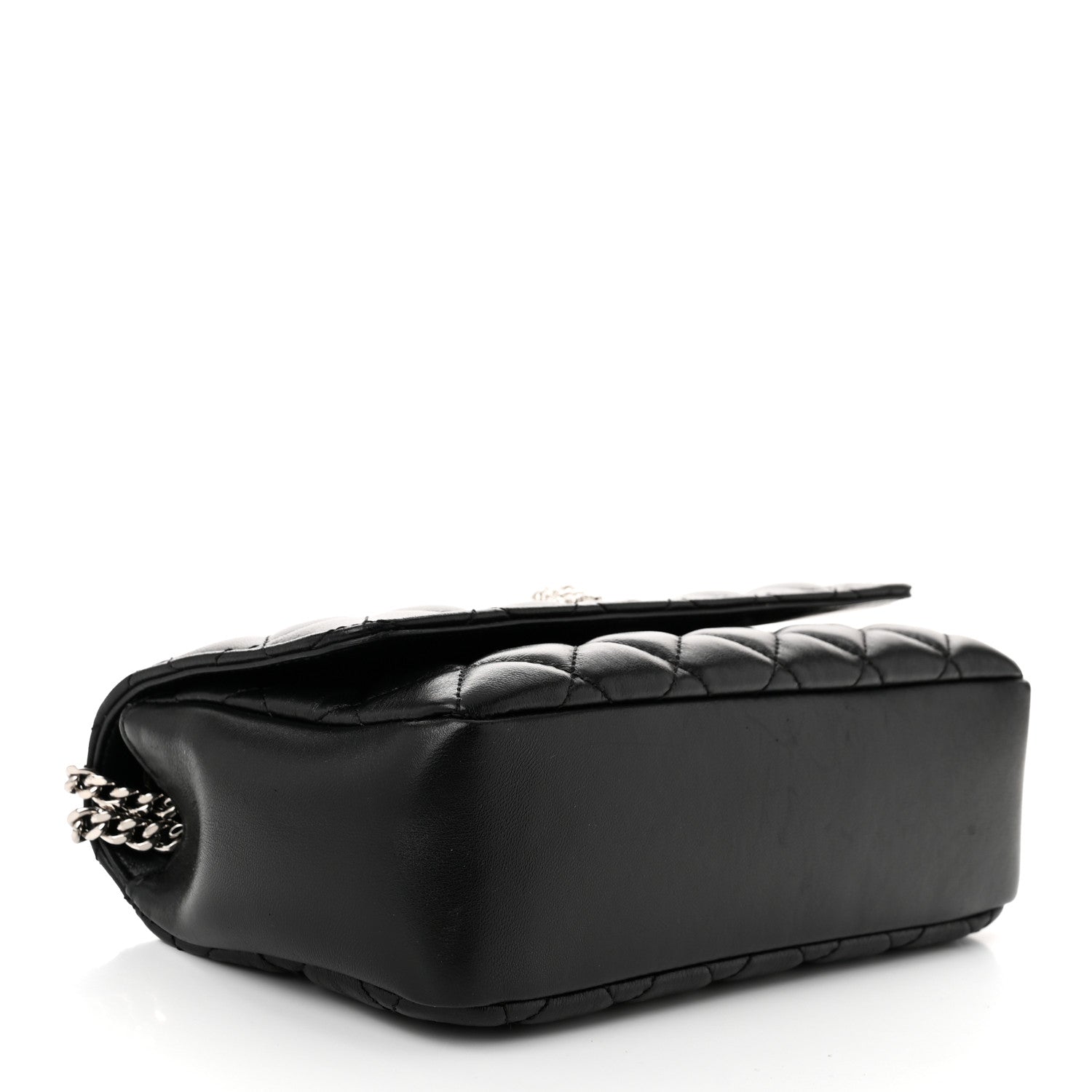 Versace Nappa Quilted Medusa Small Chain Shoulder Bag Black 4 of 9