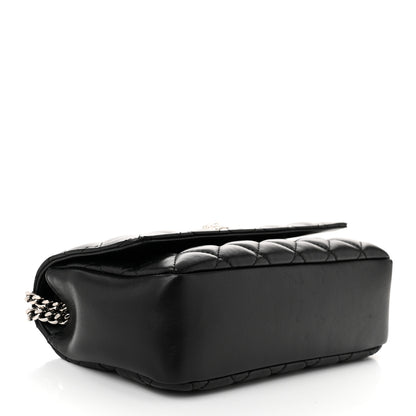 Versace Nappa Quilted Medusa Small Chain Shoulder Bag Black 4 of 9