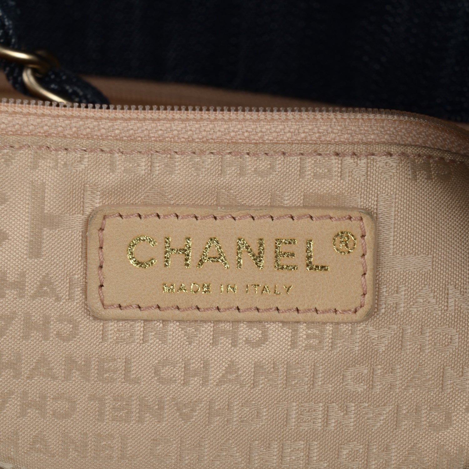 Chanel Denim XL Coco Cabas Tote Blue 6 of 8