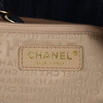 Chanel Denim XL Coco Cabas Tote Blue 6 of 8