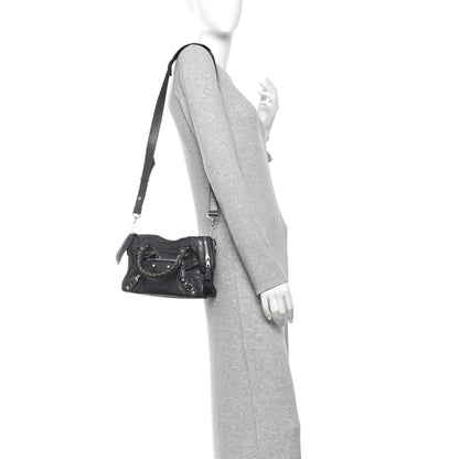 Balenciaga Agneau Giant 12 Silver Hardware Mini City Gris Fossile 2 of 11